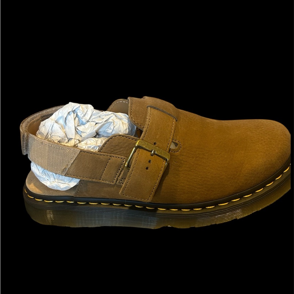 Dr. Martens Brown Leather Loafers Slip-Ons
